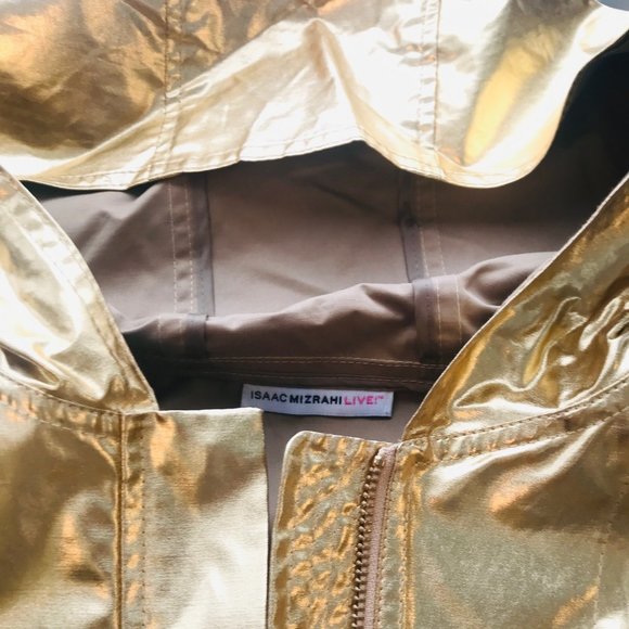 Isaac Mizrahi gold trench / raincoat for girl - Picture 5 of 7